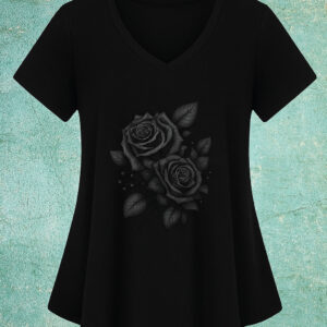 Midnight Roses Tee