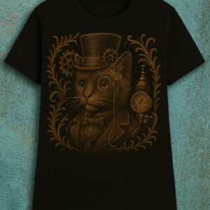Steampunk Cat Tee